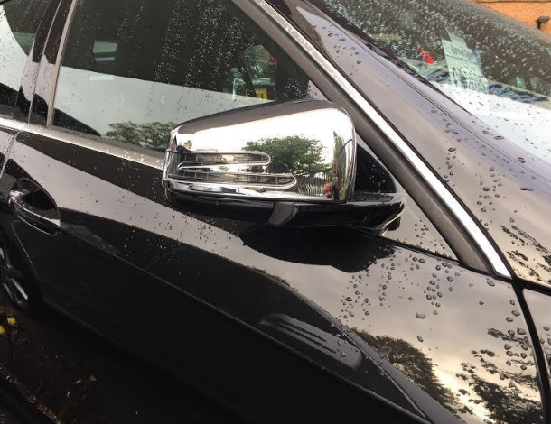 Chromové kryty zrcátek Mercedes-Benz